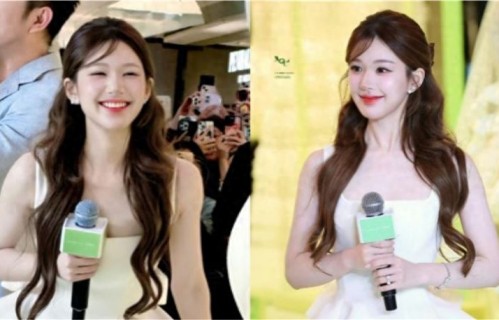 赵露思现身成都穿白纱裙引轰动，官宣进组新剧 